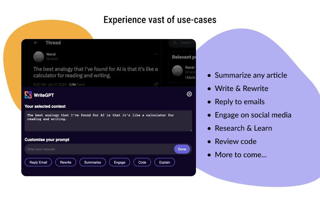 writeGPT screenshot 2 of 5