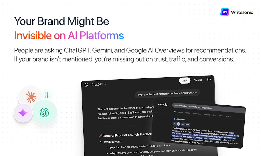 Writesonic screenshot 1 of 6