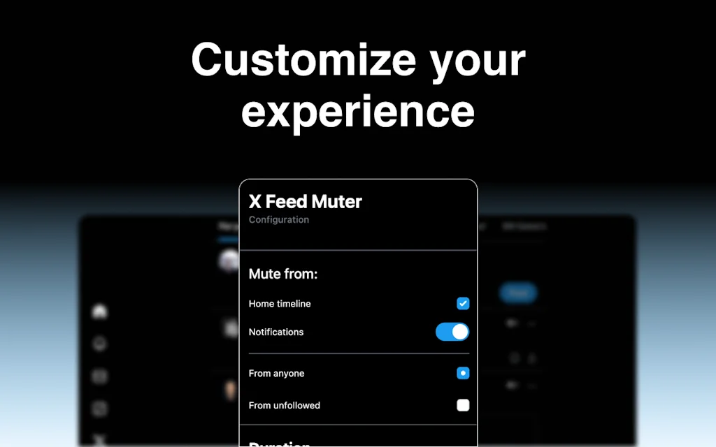 X Feed Muter screenshot 4 of 6