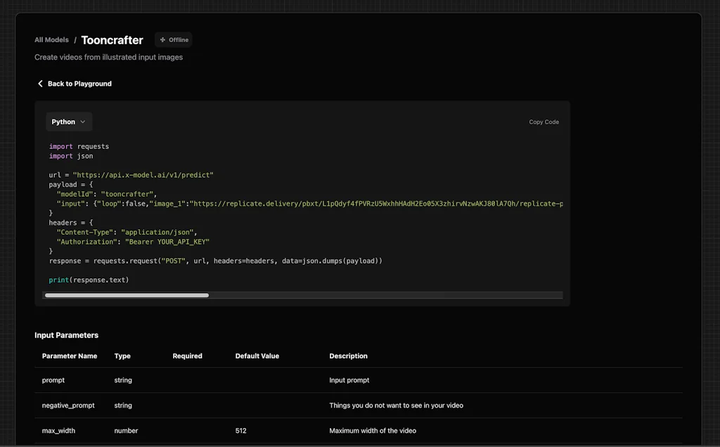 X Model screenshot 2 of 3