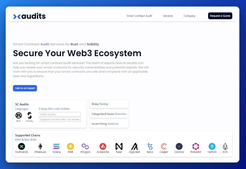 xAudits screenshot 1 of 3