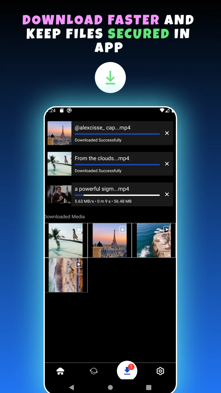 XDownloader : Video Downloader screenshot 2 of 4