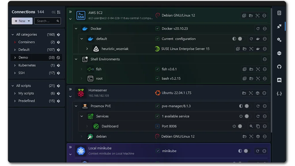 XPipe screenshot 2 of 3