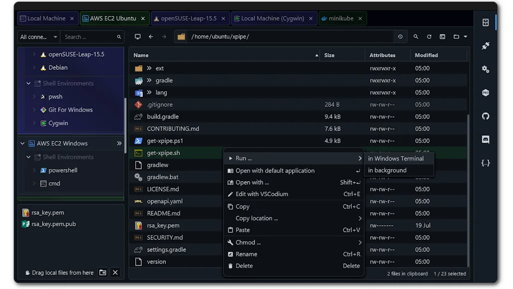 XPipe screenshot 3 of 3