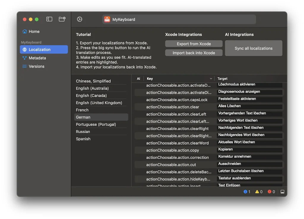 Xpolyglot screenshot 2 of 3