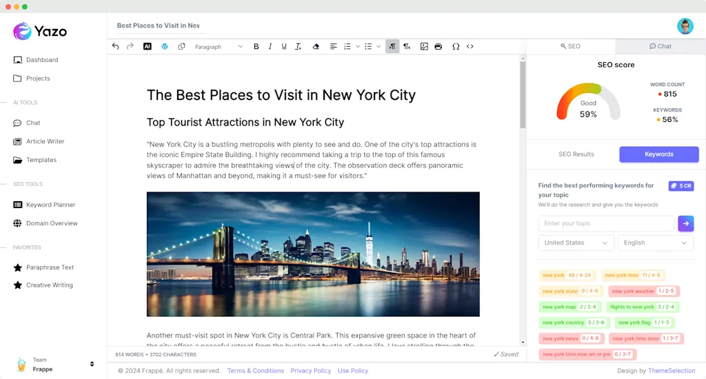 Yazo screenshot 1 of 3
