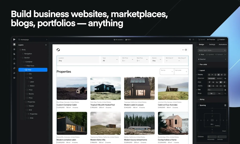 Ycode screenshot 1 of 2