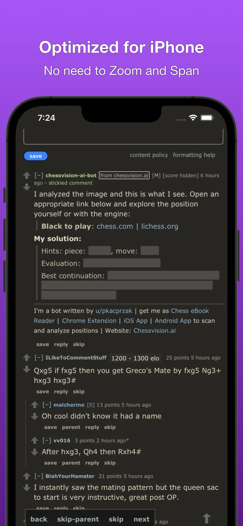 Yesterday For Old Reddit screenshot 4 of 6