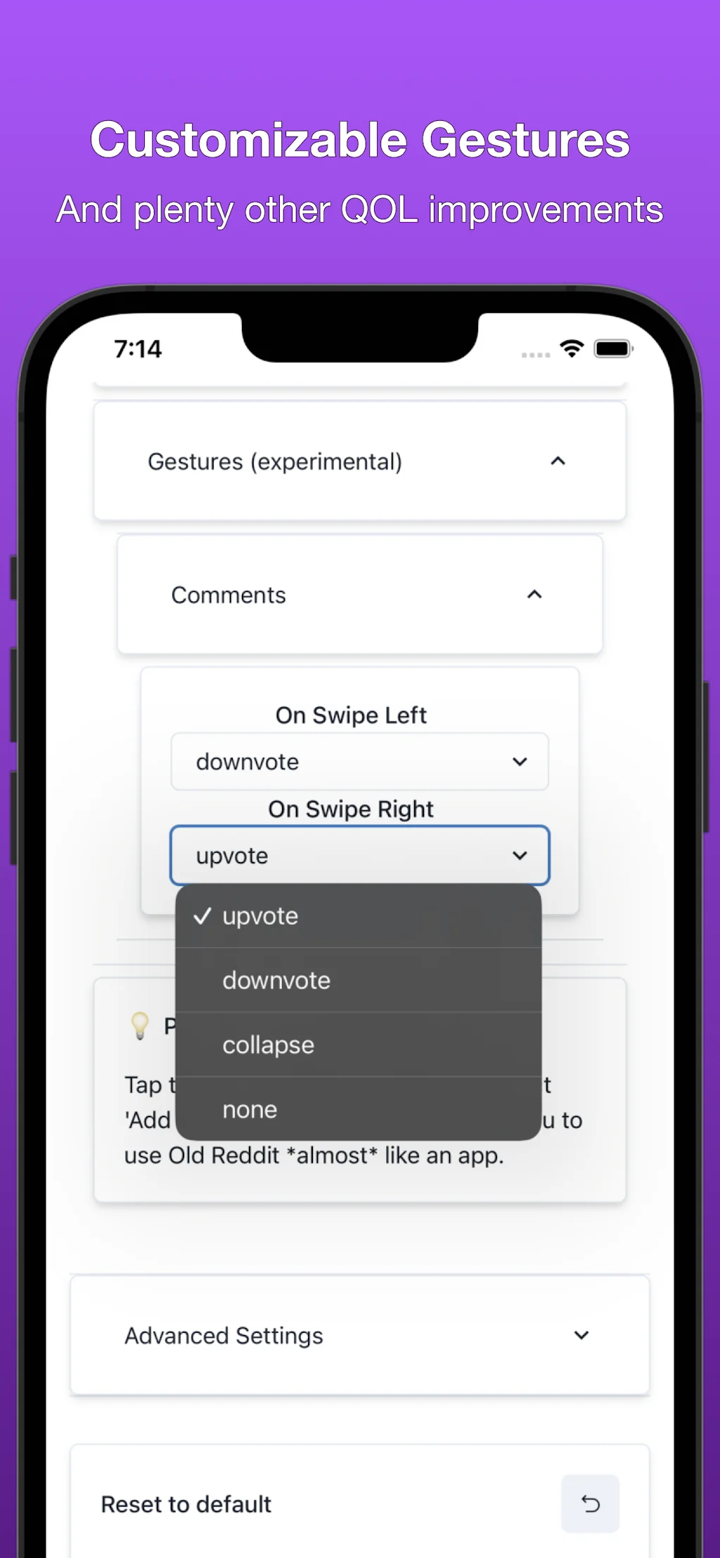 Yesterday For Old Reddit screenshot 6 of 6