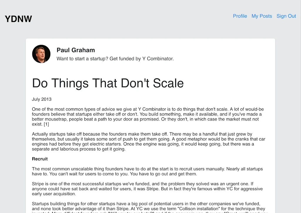 You Don't Need WordPress screenshot 3 of 4
