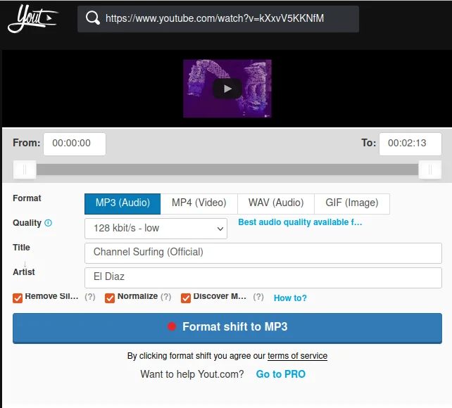 Yout screenshot 1 of 1