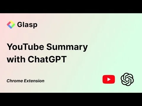 YouTube Summarizer with ChatGPT screenshot 1 of 5