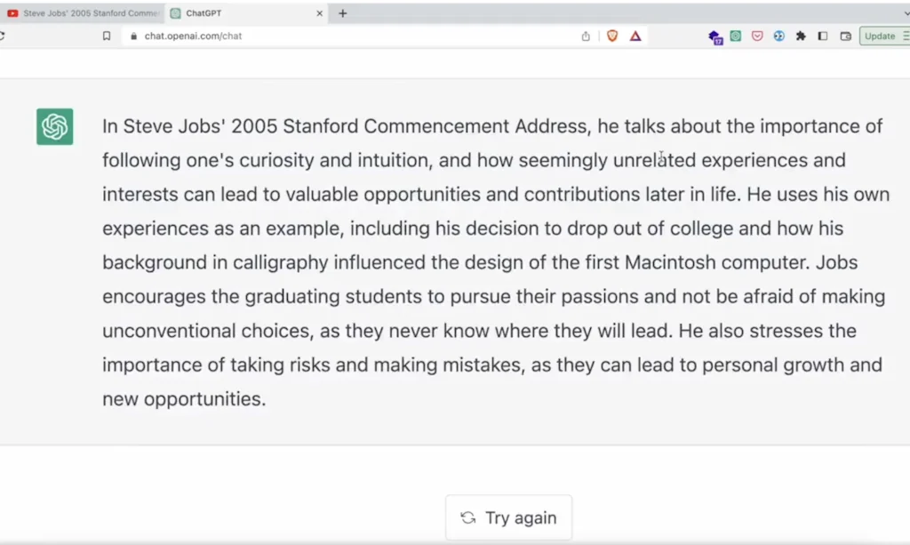 YouTube Summarizer with ChatGPT screenshot 5 of 5