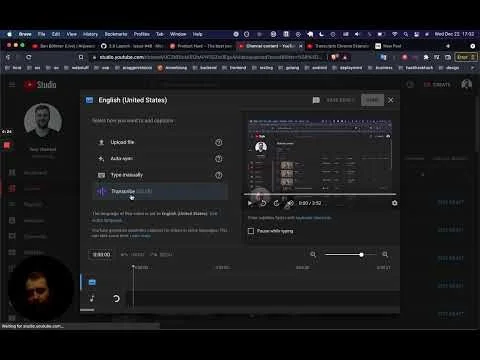 YouTube Transcripts screenshot 1 of 2