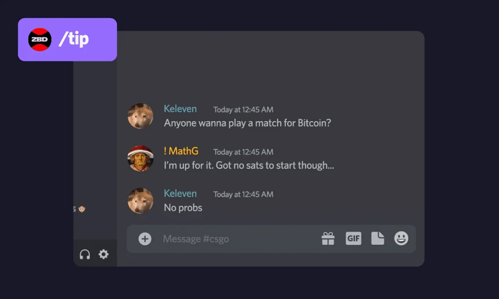 ZBD Bots – Bitcoin magic for communities screenshot 4 of 5