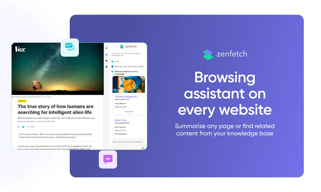 Zenfetch screenshot 3 of 6