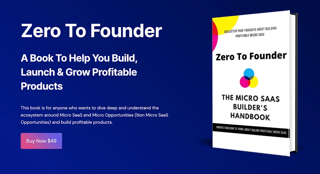 Zero To Founder screenshot 1 of 4