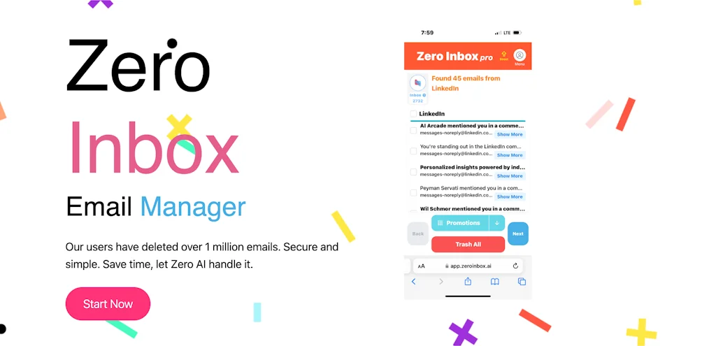 ZeroInbox.ai screenshot 1 of 3