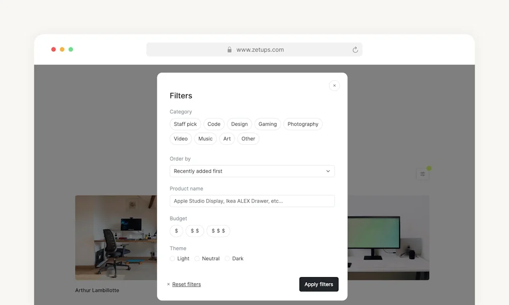 Zetups screenshot 4 of 4