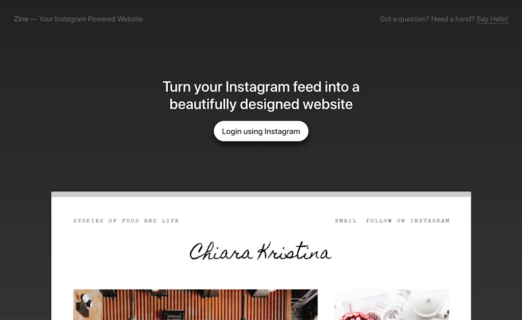 Zine screenshot 1 of 4