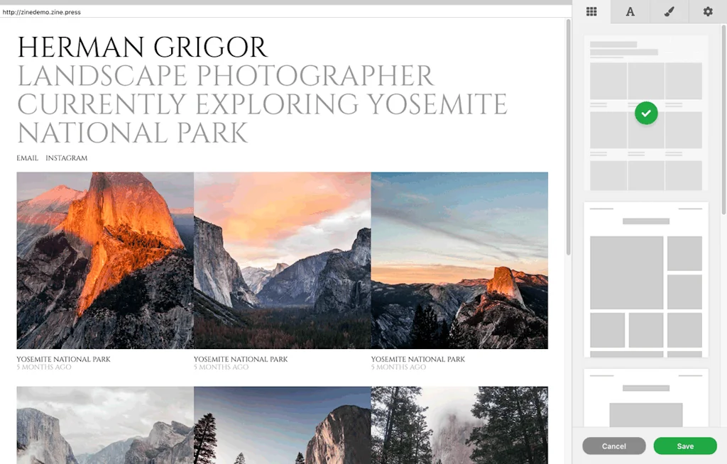 Zine screenshot 3 of 4