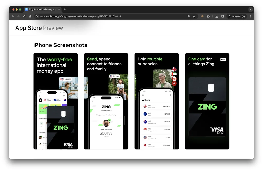 Zing screenshot 7 of 8