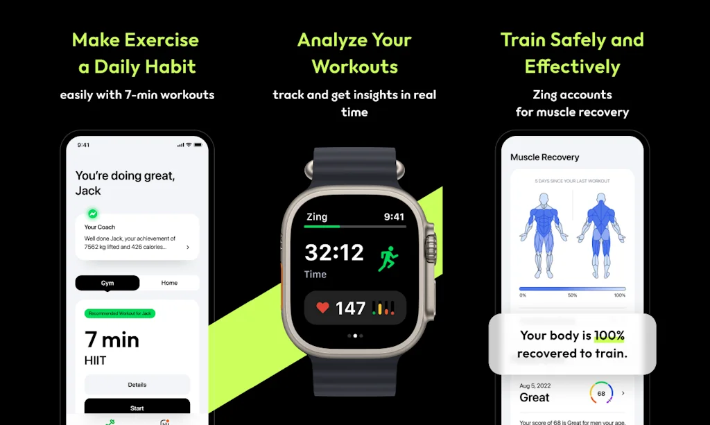 Zing AI Fitness Coach screenshot 2 of 3
