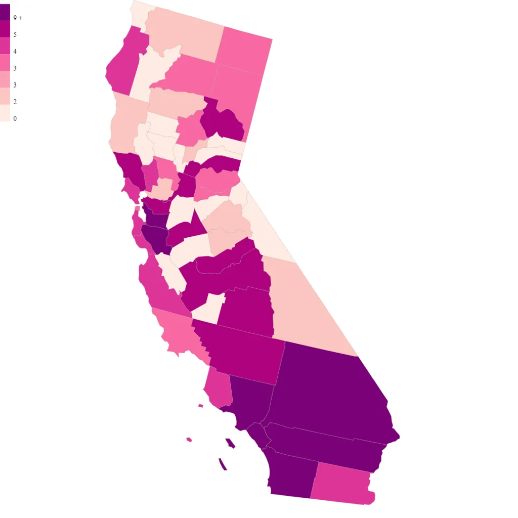 Zipcode Heat Map screenshot 5 of 6