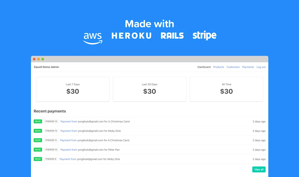 Zipsell screenshot 1 of 4