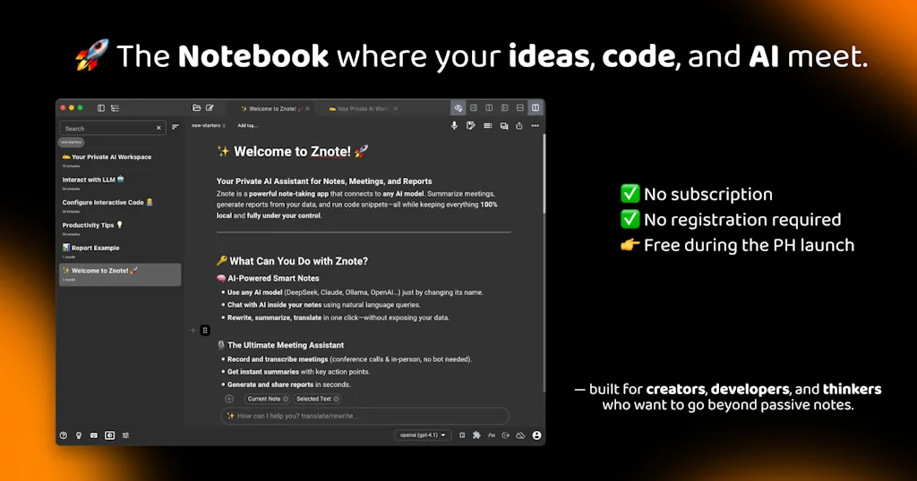 Znote screenshot 1 of 6
