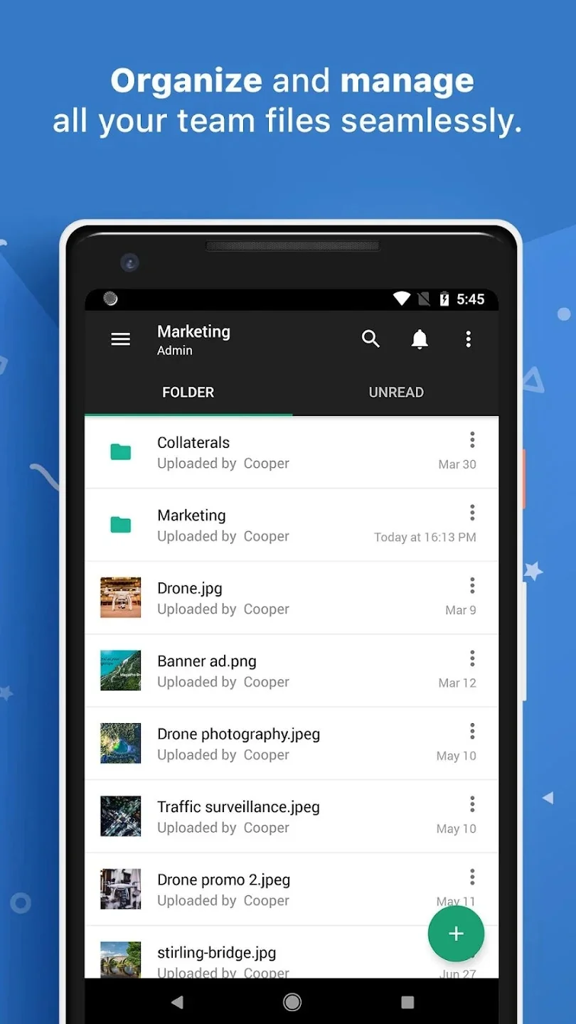 Zoho WorkDrive screenshot 1 of 5
