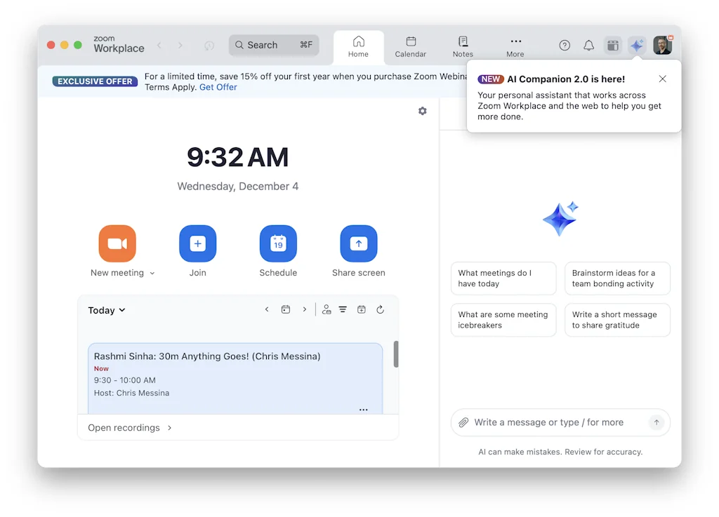 Zoom Workplace screenshot 3 of 7