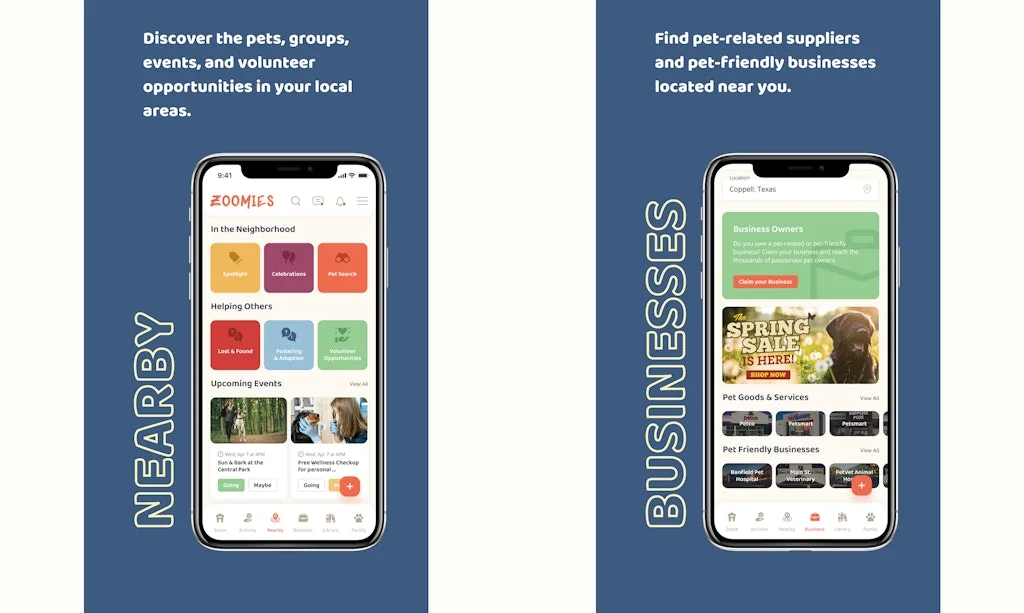 Zoomies Pet Social App for Humans screenshot 4 of 6
