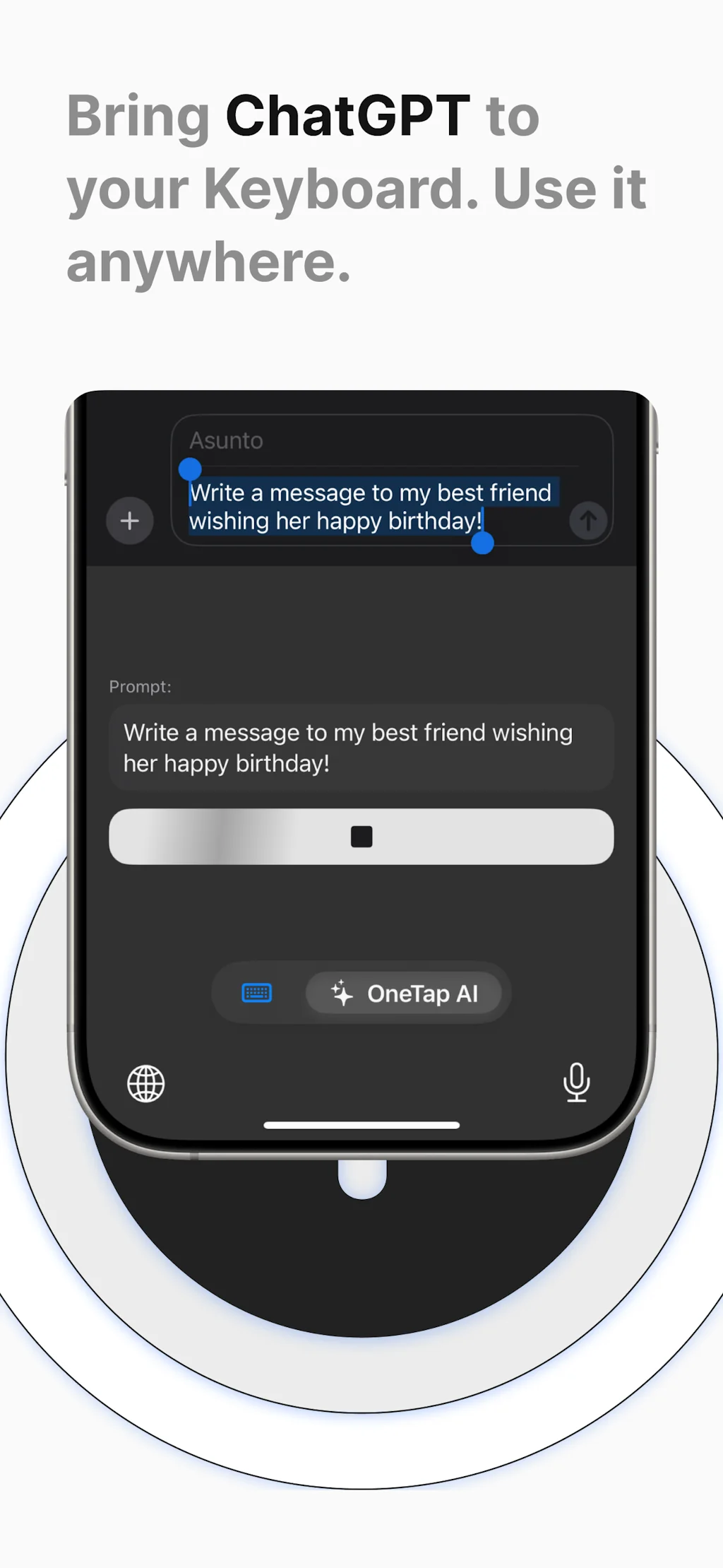 OneTap Clipboard App screenshot 2 of 3