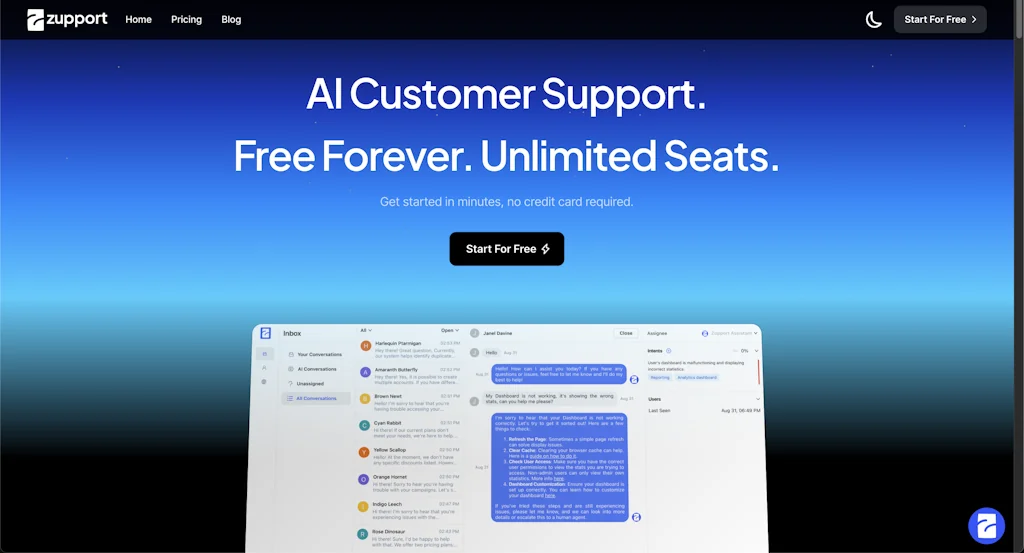 Zupport screenshot 1 of 4